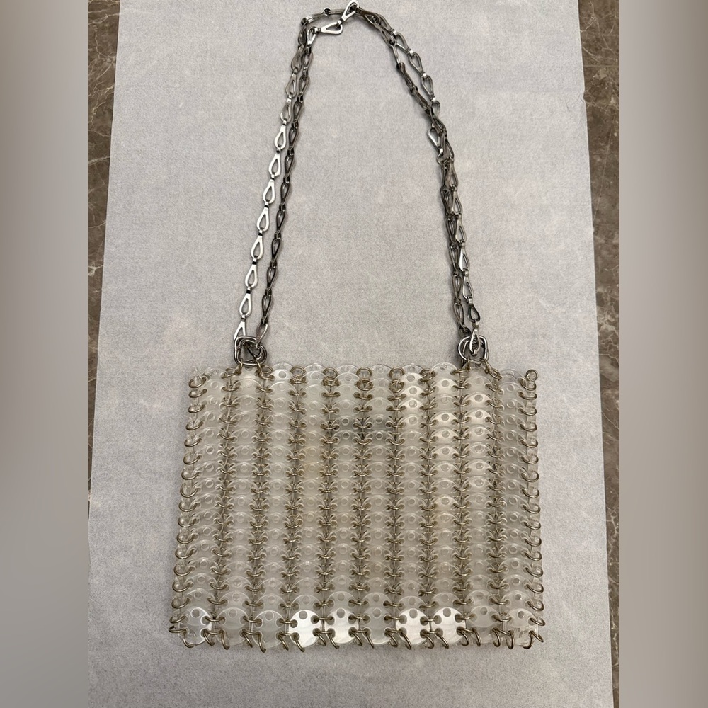 Paco Rabanne 1969 Shoulder Bag in Transparent - Picture 2 of 16